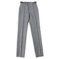 GUCCI Vintage Wool Herringbone Slacks with Belt