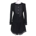 Chanel COCO Button Lace Cotton Tweed Two-piece Set