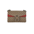 Gucci Medium Dionysus GG Supreme SHoulder Bag Red