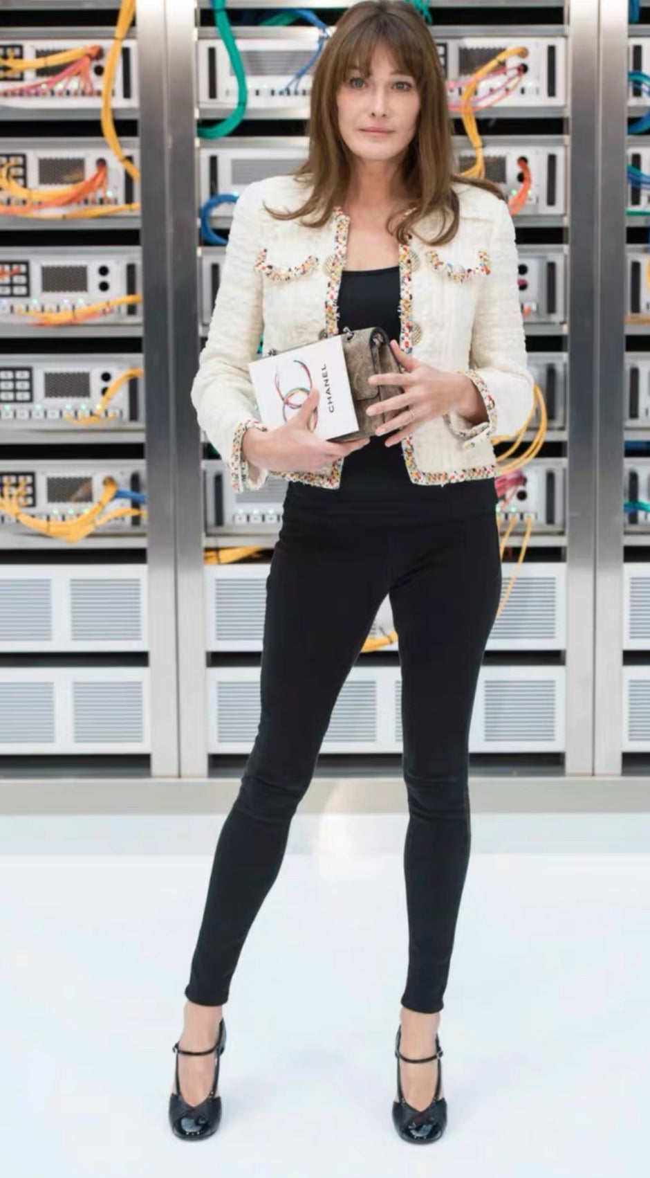 Chanel 17C 2017 Cruise Cuba Coco Tweed Jacket Ivory size 36 brand new with tags