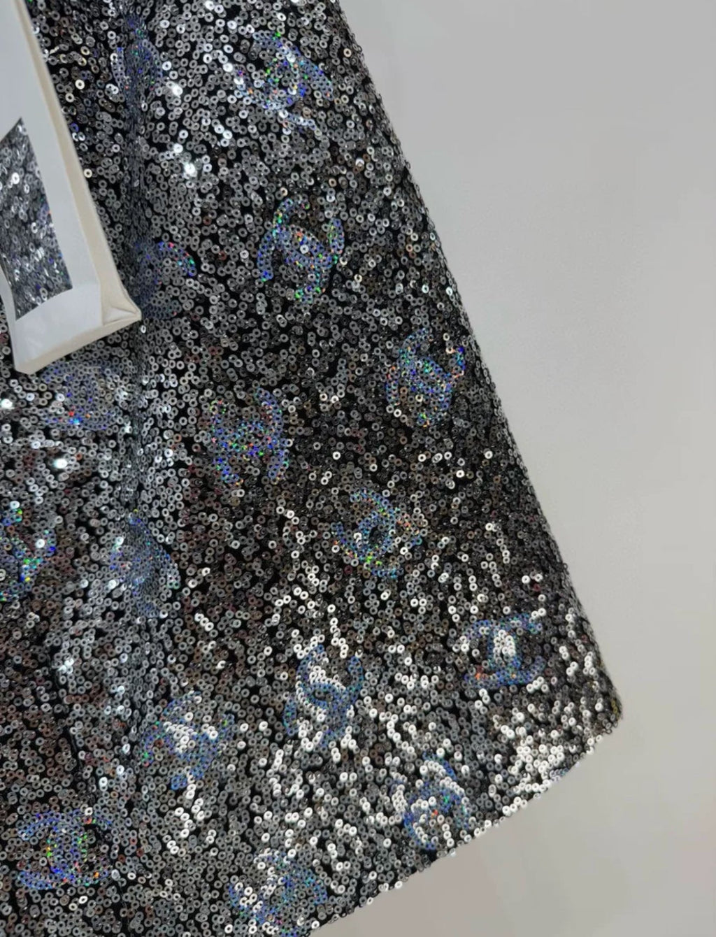 Chanel 24C rare sequin skirt