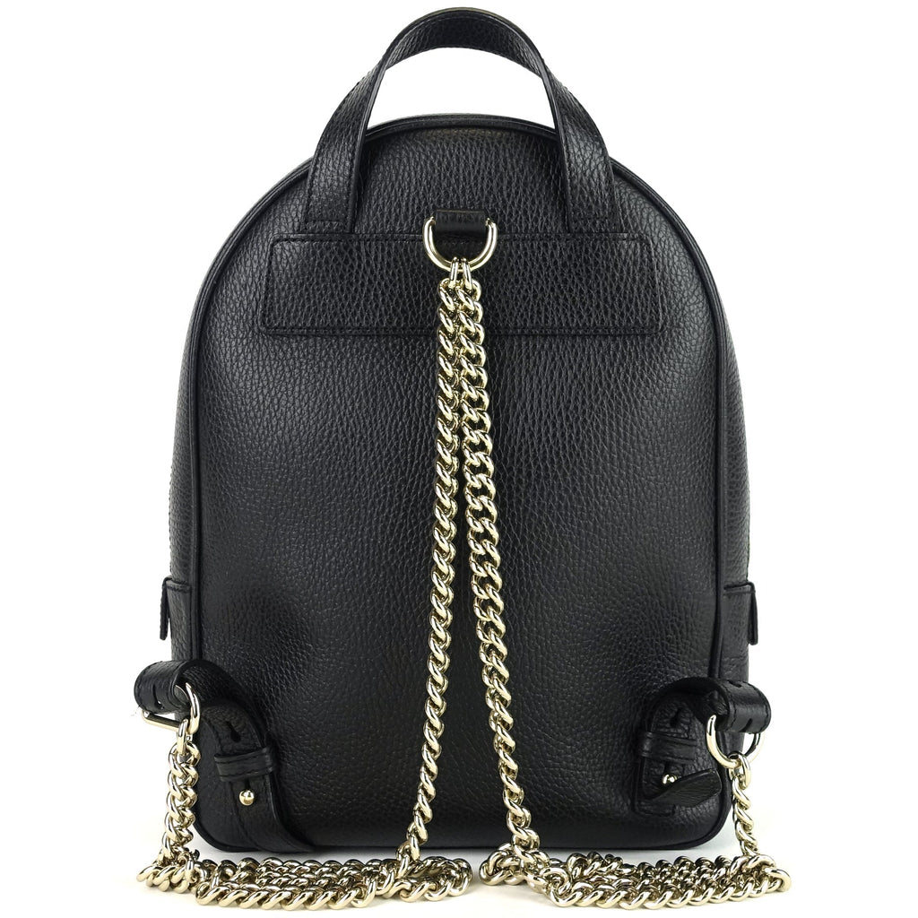 Gucci Soho Leather Chain Backpack