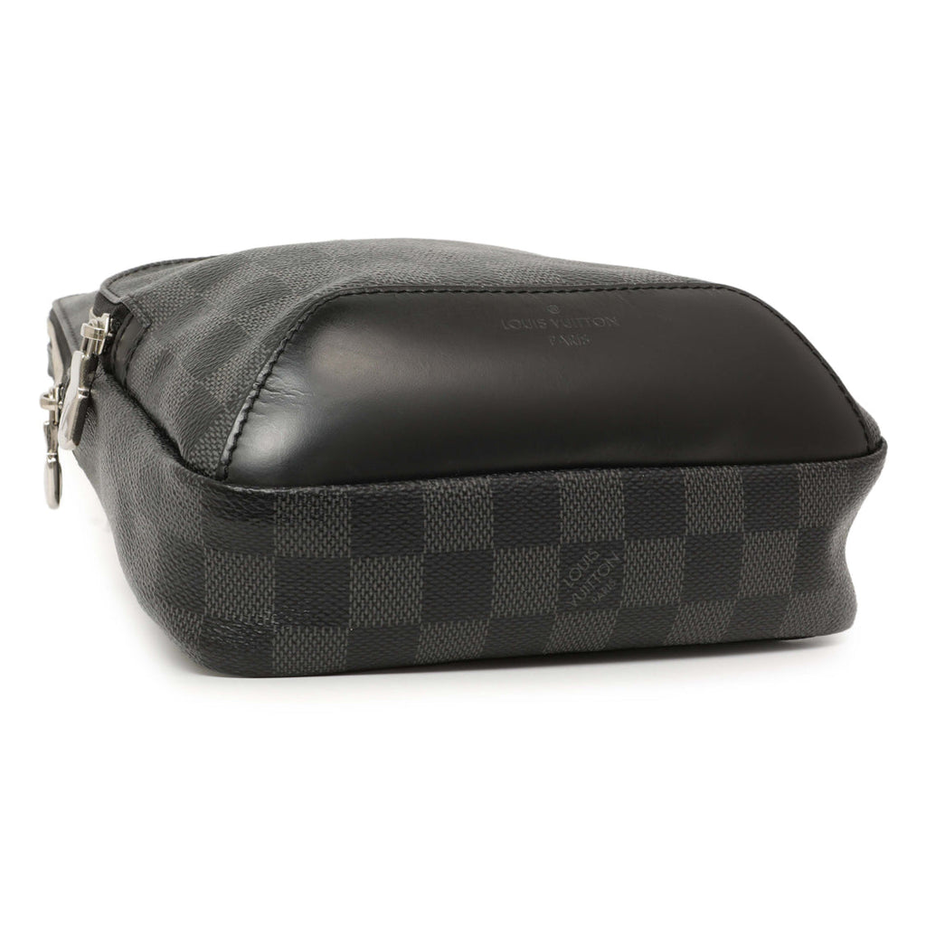 Louis Vuitton Damier Graphite Avenue Slingbag Crossbody - Black
