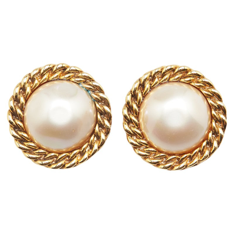 Chanel Chain Motif Earrings
