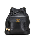 Chanel Coco Mark Caviar Skin Shoulder Bag