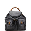 Gucci Bamboo Leather Backpack