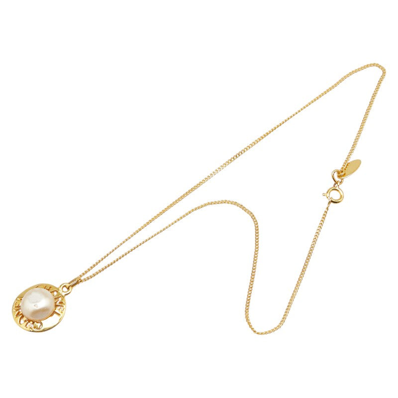 Chanel Logo Necklace