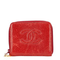 Chanel Coco Mark Caviar Coin Case