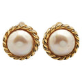 Chanel Pearl Vintage Earrings