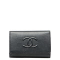 Chanel Coco Mark Caviar Key Case
