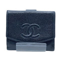 Chanel Coco Mark Caviar Wallet