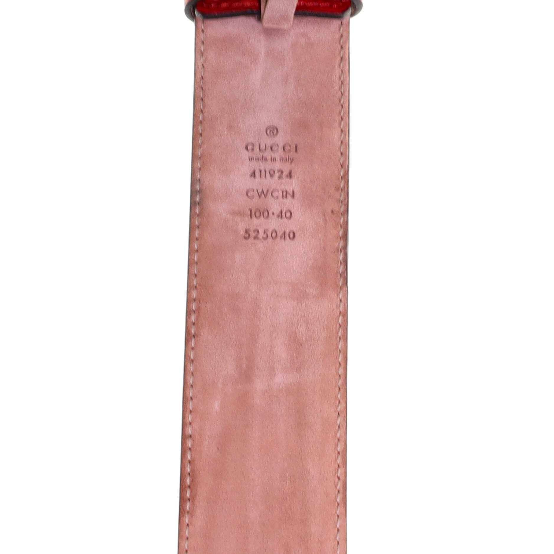 Interlocking G Belt Guccissima Leather Wide 100