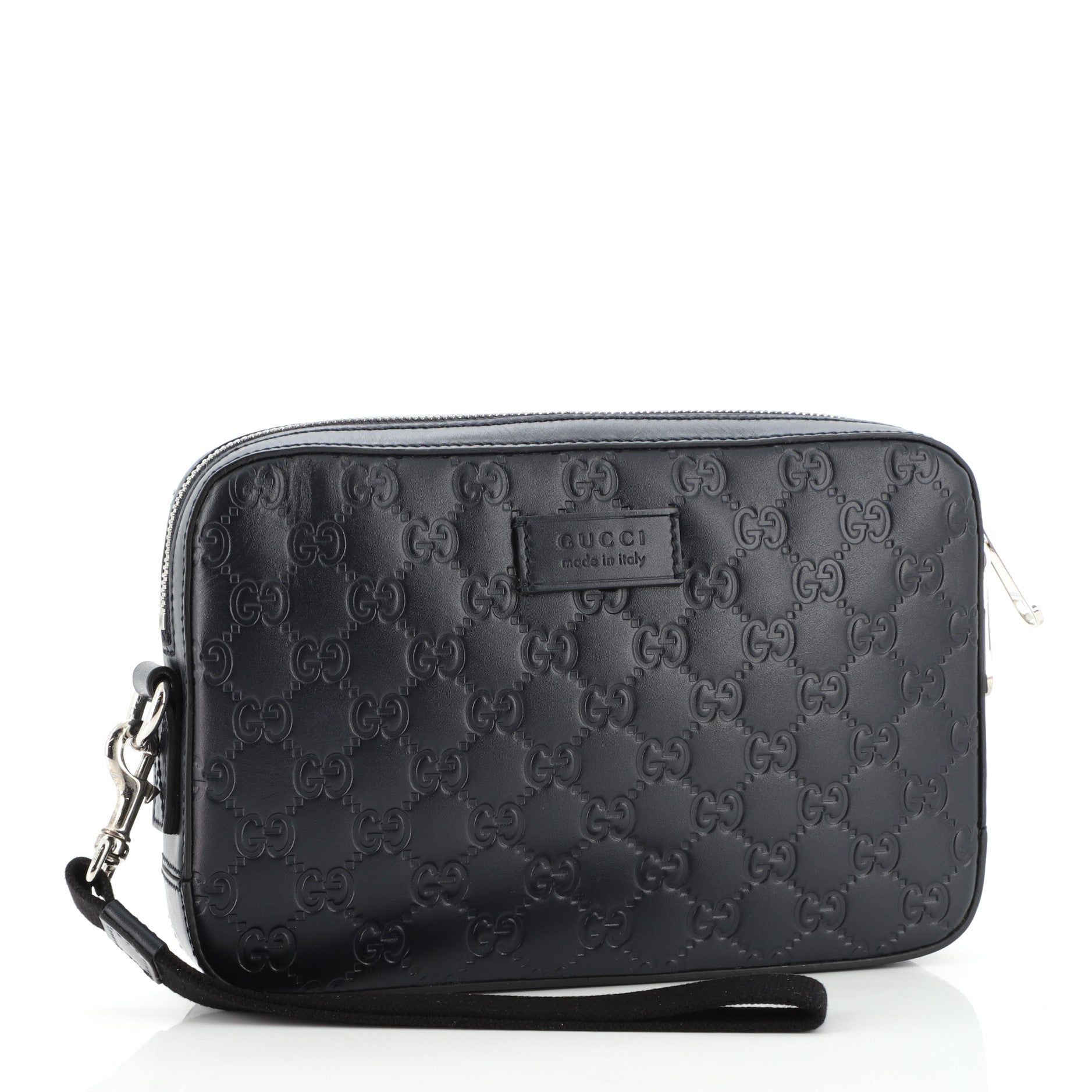 Wristlet Clutch Guccissima Leather