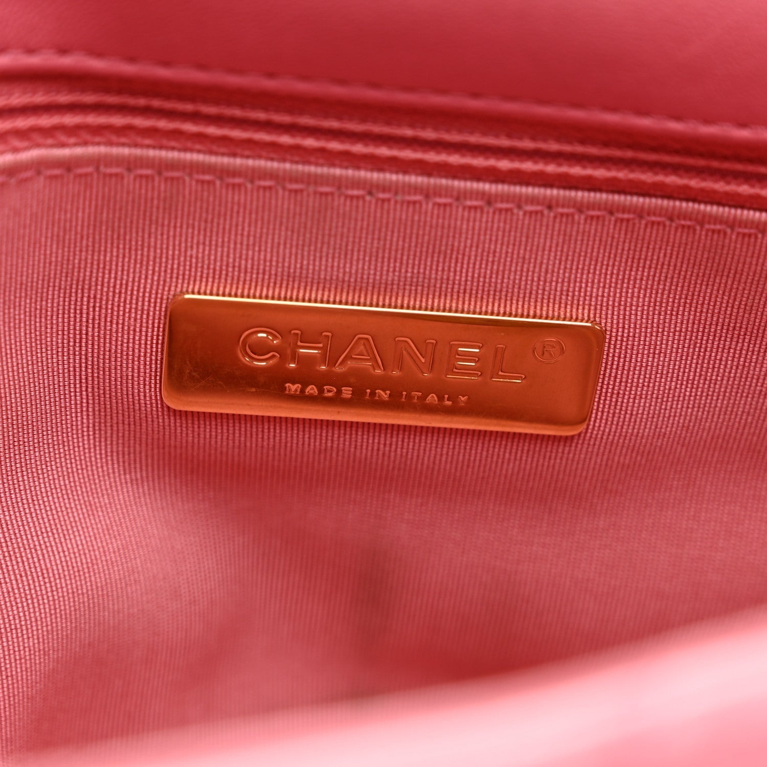 Lambskin Quilted Medium Chanel 19 Flap Pink