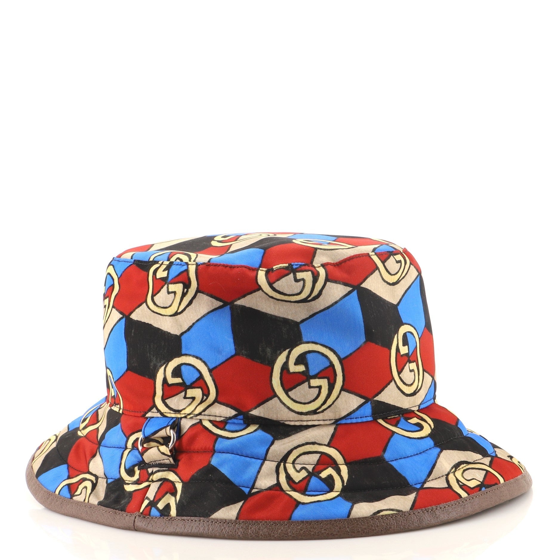 Gucci x The North Face Reversible Bucket Hat Printed Nylon XL
