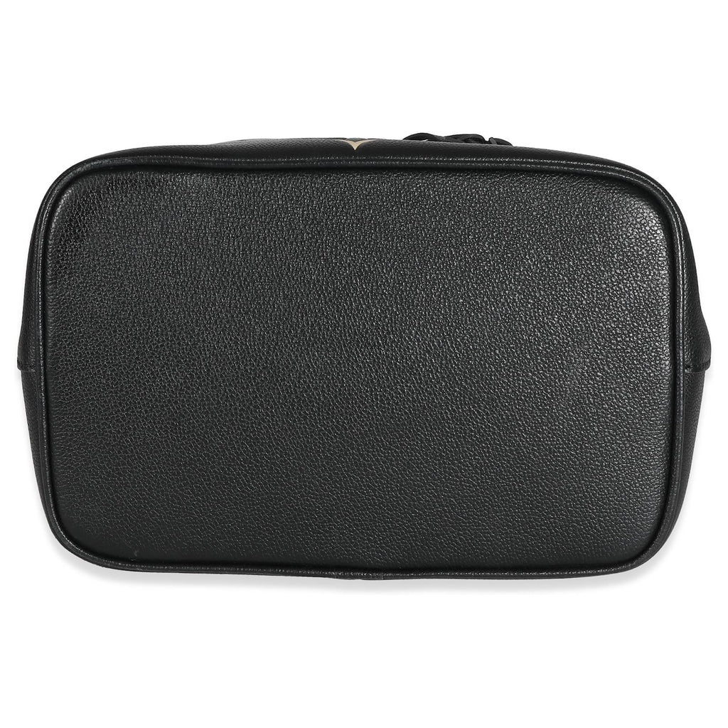 Louis Vuitton Monogram Empreinte Giant Néonoé MM Bucket Bag - Black