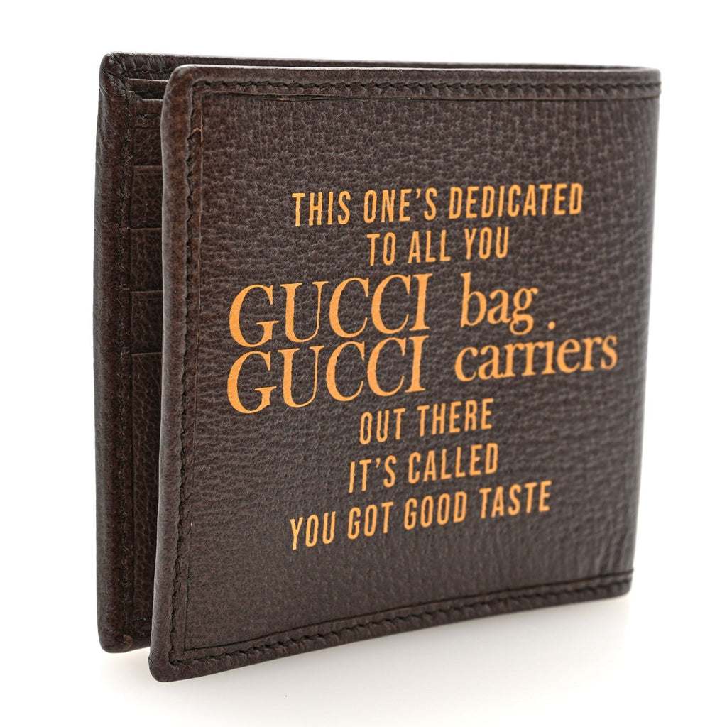 Textured Dollar Calfskin Gucci 100 Centennial Music Wallet New Acero New Shamarock Crop Hibiscus Red