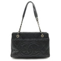 Chanel Caviar Skin Matelasse Coco Mark 2way Bag A67294