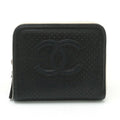 Chanel Leather Coco Mark  Case Business  Holder