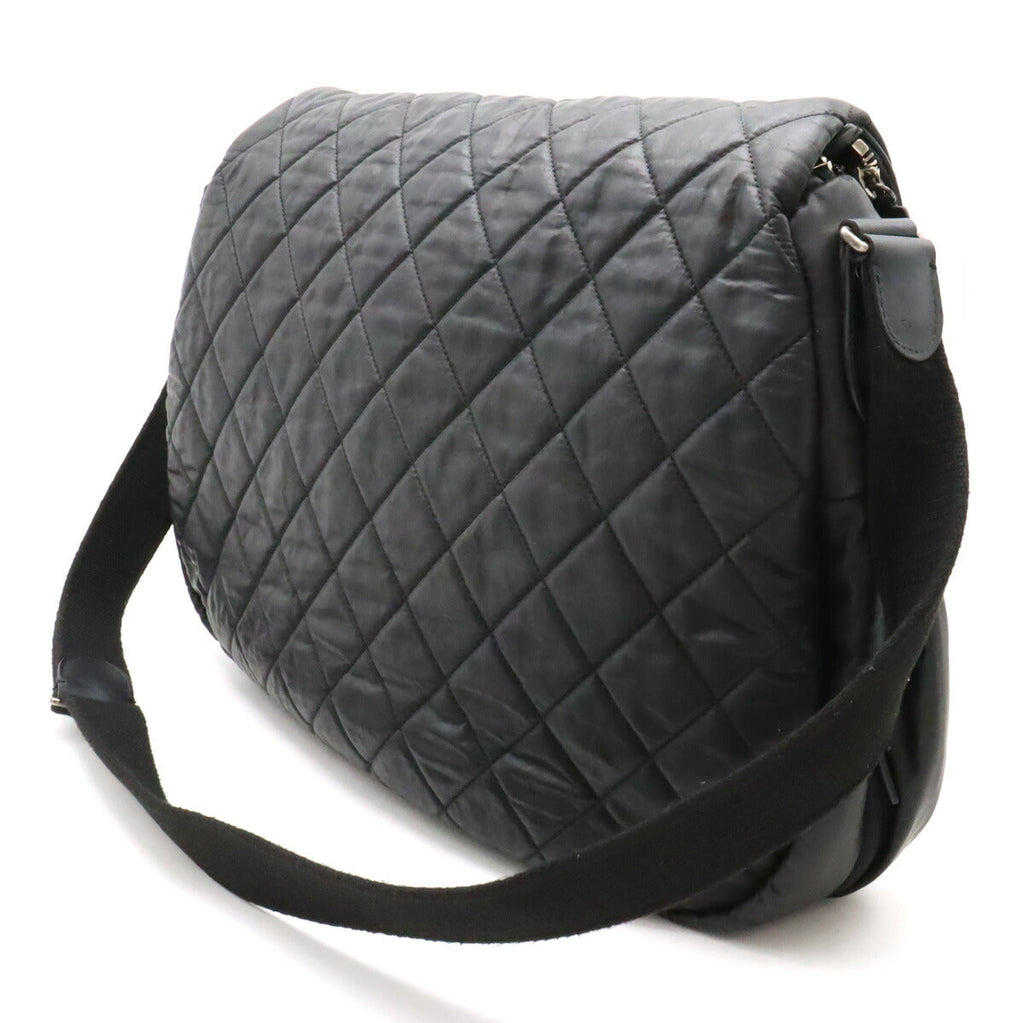 Chanel Nylon Leather Coco Cocoon 2way Shoulder Bag A66507