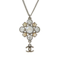 Chanel Metal Coco Mark Necklace Pendant C11V