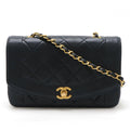 Chanel Diana Matelasse Lambskin Shoulder Bag