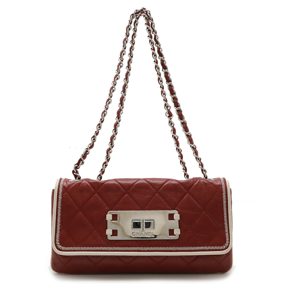 Chanel 2.55 Matelasse Leather Shoulder Bag