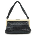 Chanel Leather Choco Bar Handbag Mini Bag