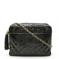 Chanel Matelasse Patent leather Shoulder Bag