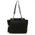 Chanel Suede Triple Coco 2way Bag