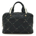 Chanel Nylon Travel Line 2way Bag Black/Red