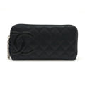 Chanel Cambon Line Soft Calfskin Long Wallet