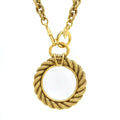 Chanel GP Loupe Necklace Necklace