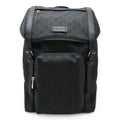 Gucci GG Nylon Leather Backpack