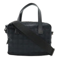 Chanel New Travel Line Nylon Jacquard Leather 2way Bag