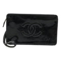 Chanel Patent Leather Clutch Bag