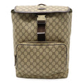 Gucci GG Supreme Canvas Leather Backpack