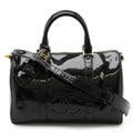 Chanel Patent Leather 2way Boston Bag