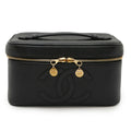 Chanel Coco Mark Caviar Skin Vanity Bag