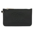 Chanel Coco Mark Leather Coin Purse