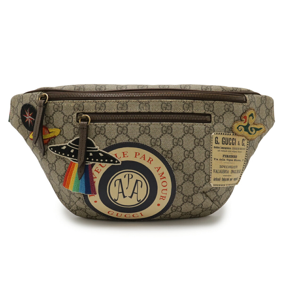 Gucci Courier GG Supreme Belt Bag