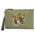 Gucci GG Supreme PVC Clutch Bag