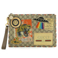 Gucci Courier GG Supreme Clutch Bag