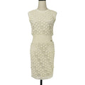 Chanel Coco Mark Crochet Knit Dress