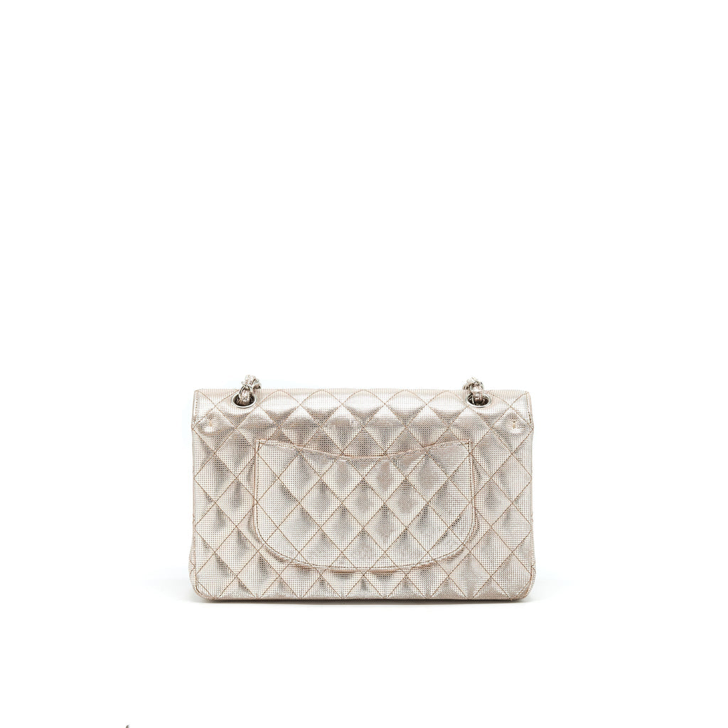 CHANEL SEASONAL MEDIUM FLAP BAG IN CHAMPAGNE PINK