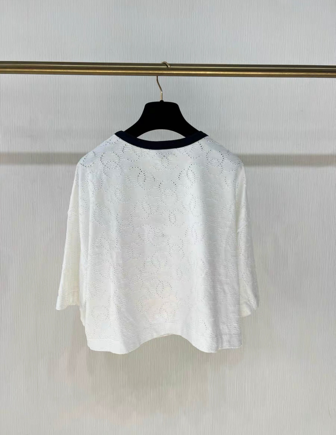 Chanel 24C popular No. 5 double C T-shirt size 38/40 brand new with tag