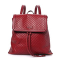 Microguccissima Drawstring Backpack Red