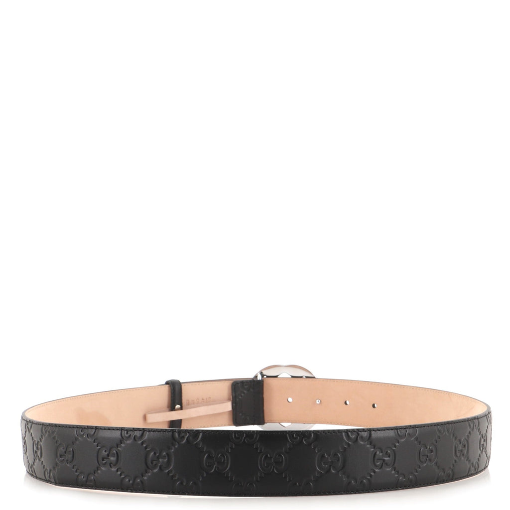 Interlocking G Belt Guccissima Leather Wide 100