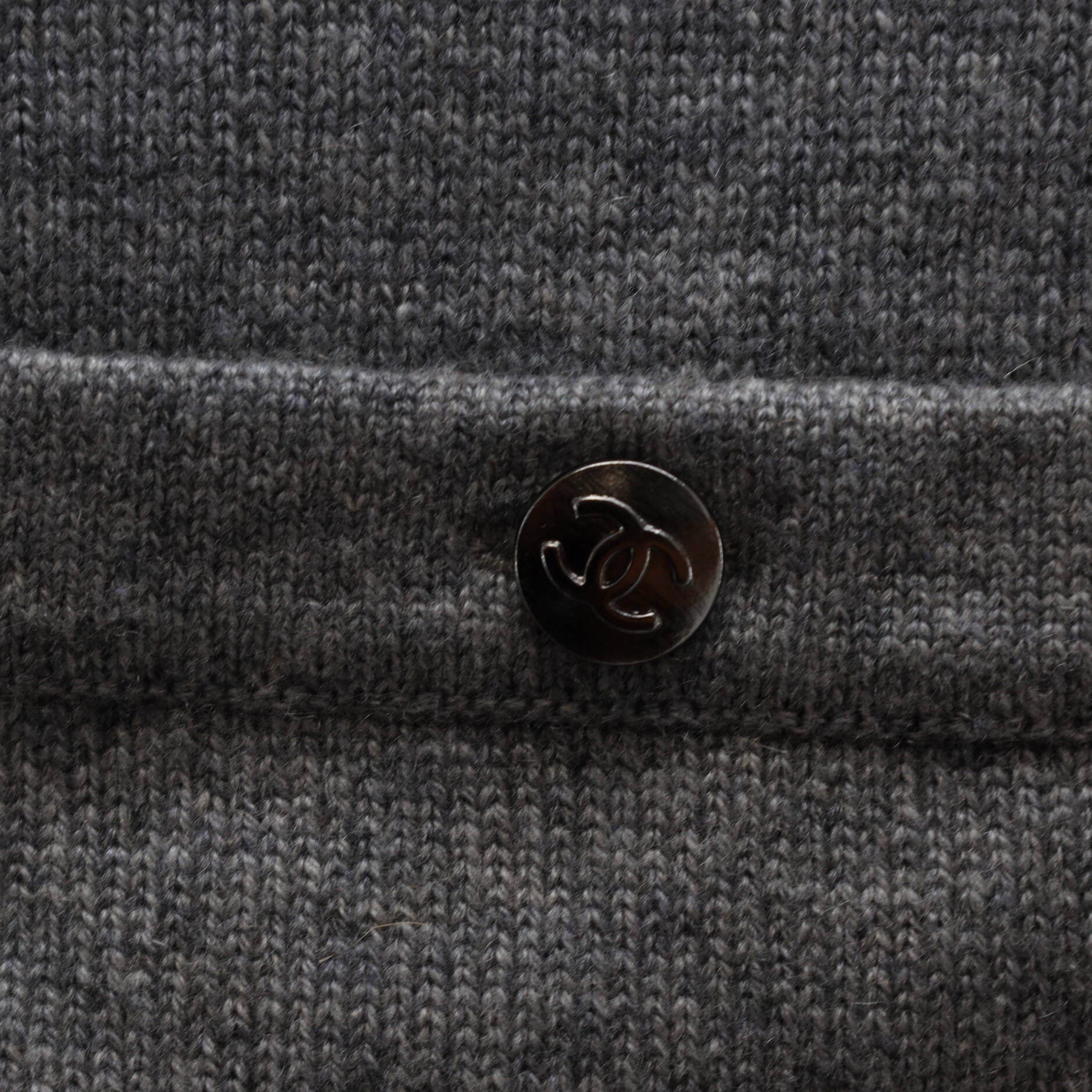 Women's Chanel Jacket Symbol Sweater Dress Cashmere