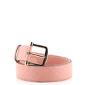 Buckle Belt (Outlet) Microguccissima Leather Wide 100